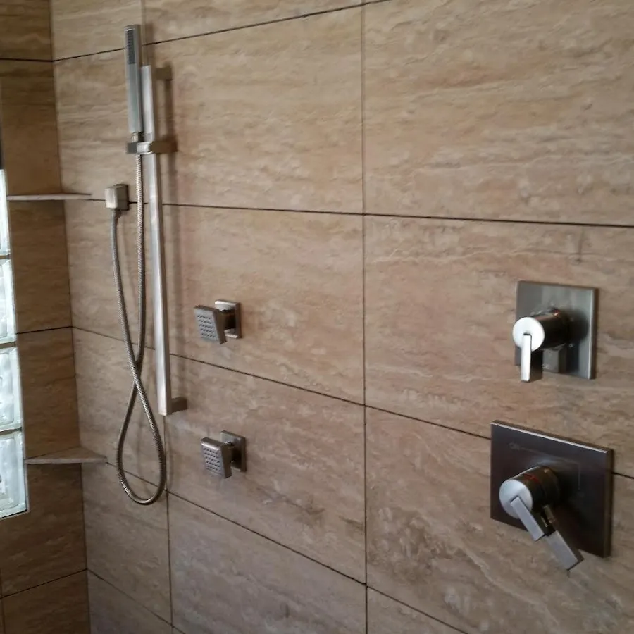 Shower fixture installation for Water Heater Replacement in Chisago City